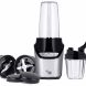 Chef's Star Nutri Extractor 8 Piece Set Blender Mixer - Black - 0