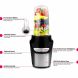 Chef's Star Nutri Extractor 8 Piece Set Blender Mixer - Black - 1