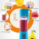 LIGHTSMAX Portable Blender, Smoothie Juicer Cup - Six Blades in 3D, 13oz Fruit Mixing Machine with 2000mAh USB Rechargeable Batteries, Ice Tray, Detachable Cup, (FDA, BPA Free) - 1