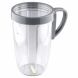 24 oz Tall Cup includes Handled Lip Ring Replacement Part Compatible with NutriBullet 600W 900W Blenders NB-101B NB-101S - 0