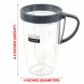 24 oz Tall Cup includes Handled Lip Ring Replacement Part Compatible with NutriBullet 600W 900W Blenders NB-101B NB-101S - 1