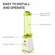 J-JATI Electric Personal Blender Juicer Drink Personal Size Blender fruit smoothie Maker With Portable Sports Travel Bottle to Go Easy Blend Personal Cup you can take with you anywhere - 3