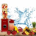 Personal Blender for Shakes and smoothies â€“ Portable 2-Speed Motor and 3 Blades Good for Travel â€“ Practical and Compact Design Smoothie Maker â€“ 2 Leak-Proof BPA-Free Bottles with Oz Marks (Red)