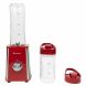 Personal Blender for Shakes and smoothies â€“ Portable 2-Speed Motor and 3 Blades Good for Travel â€“ Practical and Compact Design Smoothie Maker â€“ 2 Leak-Proof BPA-Free Bottles with Oz Marks (Red) - 2