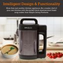 Simple Living Products 1.6L Deluxe Portable Soup Maker, Soy Milk Maker, Blender and Juicer