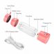 IMAGE 380ml USB Juicer Cup Portable Blender Fruit Mixing Machine Spinner w/ USB Cable Personal Size-Pink - 3