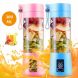 Portable Juicer Blender, USB Rechargeable Personal Blender Electric Mini Blender Fruit, Smoothie, Baby Food Juicer Cup with 6 Blades - 1