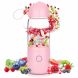AGPtek 550ml USB Portable Blender Personal Juicer 4 Blades Fruit Mixer for Home Camping Travel Dormitory - 0