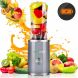 NutriChef NCBL100RC - Portable Kitchen Blender - Compact Electric Home Blender - 0