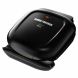 George Foreman 2-Serving Classic Plate Electric Indoor Grill and Panini Press, Black , GR0040B - 0