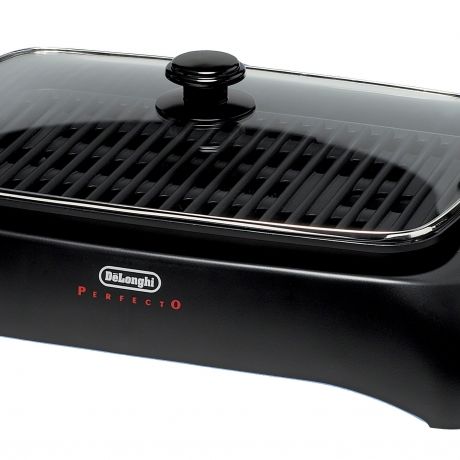 De Longhi Healthy Indoor Grill with Die Cast Aluminum Non Stick