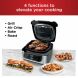 NinjaÂ® Foodi 4-in-1 Indoor Grill with 4-Quart Air Fryer with Roast, Bake, and Cyclonic Grilling Technology, AG300 - 2