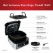 NinjaÂ® Foodi 4-in-1 Indoor Grill with 4-Quart Air Fryer with Roast, Bake, and Cyclonic Grilling Technology, AG300 - 3