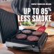 George Foreman Contact Smokeless - Ready Grill, Family Size (4-6 Servings), GRS6090B-1 - 1