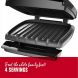 George Foreman GR340FB Classic Plate Electric Indoor Grill and Panini Press, 4-Servings, Black - 1