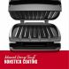 George Foreman GR340FB Classic Plate Electric Indoor Grill and Panini Press, 4-Servings, Black - 2
