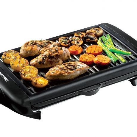 Chefman Electric Smokeless Indoor Grill With Non-Stick Cooking Surface ...