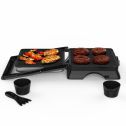 Panini Press Indoor Grill and Gourmet Sandwich Maker, Electric with Nonstick Plates by Chef Buddy