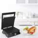 Panini Press Indoor Grill and Gourmet Sandwich Maker, Electric with Nonstick Plates by Chef Buddy - 3