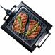 GraniteStone Indoor Nonstick Electric Smoke-Less Grill with Cool-touch handles and adjustable Temperature Dial â€“ Black, 16 x 14â€ As Seen On TV! - 0