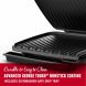 George Foreman 8-Serving Classic Plate Electric Indoor Grill and Panini Press with Adjustable Temperature Control, Black, GR380VB - 1