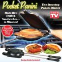 Pocket Panini Stovetop Sandwich Maker - AS SEEN ON TV