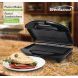 Brentwood TS-246 Non-Stick Panini Press and Sandwich Maker, Black - 3