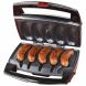 Johnsonville Sizzling Sausage Indoor Compact Stainless Electric Grill (2 Pack) - 1