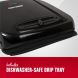 George Foreman 6-Serving Removable Ceramic Plate Electric Indoor Grill and Panini Press with Adjustable Temperature, Black, GRP1001BP - 3