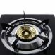 EMATIK Stove Glass-Top Portable Propane Gas Single Burner Countertop Outdoor/Indoor Stainless Steel Stove with Low Pressure Gas Regulator for Tailgate Camping Traveling â€¦ - 1