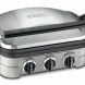 Cuisinart 5 In 1 Griddler with Panini Press, Full Grill, Full Griddle and Half Grill/Half Griddle Options, Dishwasher Safe Cooking Plates - 0