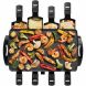 THE ROCK by Starfrit 024403-002-0000 Raclette/Party Grill Set - 3