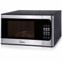 Midea 0.9-cu. ft. Countertop Microwave in Stainless Steel