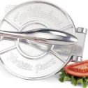 HIC Tortilla Press for 6-Inch Tortillas, 8.5-Inches x 6.375-Inches x 2.125-Inches