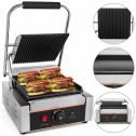 VEVOR 1800W Sandwich Press Grill Panini Maker with Adjustable Temperature Control