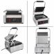 VEVOR 1800W Sandwich Press Grill Panini Maker with Adjustable Temperature Control - 2