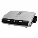 George Foreman GRP99 Next Generation Grill with Nonstick Removable Plates, Silver/Black