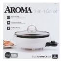 Electric Non-stick Super Pot Indoor Grill Detachable Latest Design by Aroma