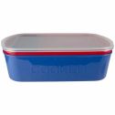 Set of 4 Prep and Grill Set Plastic Storage Containers 15"