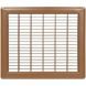Imperial Manufacturing RG1184 Brown Return Air Floor Grill 8 x 10 In. - 0