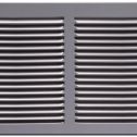 Pewter Return Air Grill - 12 x 6