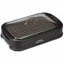 As Seen on TV Power Smokeless Grill with Cerami-Tech Non-Stick Coating, Dishwasher-Safe, Black (Refurbished)