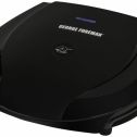 George Foreman 6-Serving Classic Plate Grill and Panini Press. Black. GR0103B
