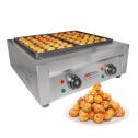 ALDKitchen Double Takoyaki Grill | Electric Takoyaki Machine | 56 Pcs | Nonstick | Stainless Steel | 110V