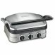 Cuisinart GR-4N 5-in-1 Griddler, 13.5"(L) x 11.5"(W) x 7.12"(H), Silver with Silver/Black Dials - 2
