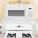 Hotpoint 1.6 Cu.Ft. Over-The-Range Microwave Oven, White, 950 W - 1