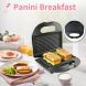 Panini Machine Sandwich Machine Home Breakfast Barbecue Non-stick Pan Toaster - 1