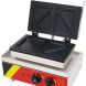 Techtongda Nonstick Electric 4 Slice Sandwich Toaster Waffle Press Maker Machine Grill for Dessert Making - 0