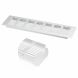 300mmx80mm, Ventilation Grille, Aluminum Alloy Air Vent Louvered Grill Cover - 0