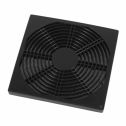 Unique Bargains Black Plastic Dustproof Filter 150mm PC Computer Case Fan Dust Guard Mesh Grill